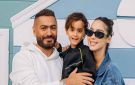 هكذا احتفل تامر حسني بعيد ميلاد نجله آدم - xx