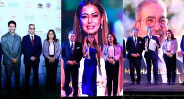 مدحت العدل وداليا مصطفى وأحمد مجدي ونجوم الفن في افتتاح الدورة الثانية من مهرجان الفيوم الدولي ...