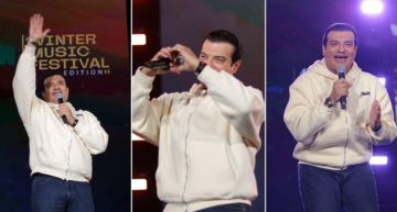 أعاد للجمهور ذكريات التسعينيات ... لقطات من حفل إيهاب توفيق بالقاهرة الجديدة