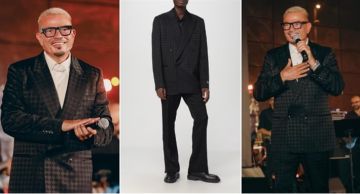 شرطة_الموضة: عمرو دياب ببدلة أنيقة في حفل خاص بأبوظبي ... سعرها 207 ألف جنيه