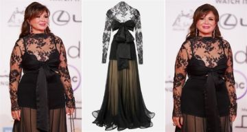 شرطة_الموضة: إلهام شاهين بفستان مثير للجدل في حفل افتتاح مهرجان القاهرة ... سعره 141 ألف جنيه