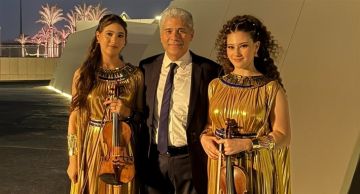 أحمد أبو زهرة عن مشاركة ابنتيه في افتتاح المتحف المصري الكبير: الرئيس الألماني أصر أنه يسلم عليهم ...