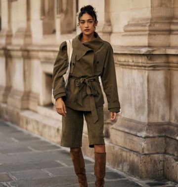 شورت البرمودا يهيمن على ساحة الموضة الشتوية