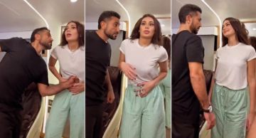 فيديو - أحمد سعد وبسنت أبو باشا في رقصة طريفة من كواليس تصوير إعلان دعائي