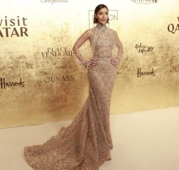 أجمل إطلالات النجمات في حفل فاشن تراست أرابيا