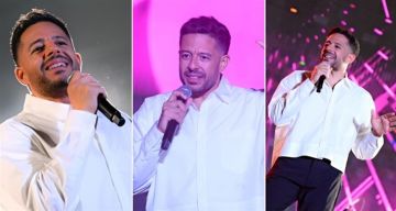 بدأها بـ نفسى ابقي جنبه ... ليلة غنائية ساهرة لـ محمد حماقي بين طلاب الأكاديمية البحرية