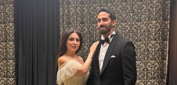 مي عز الدين تدخل القفص الذهبي وتعلن عقد قرانها على مدرب اللياقة أحمد تيمور