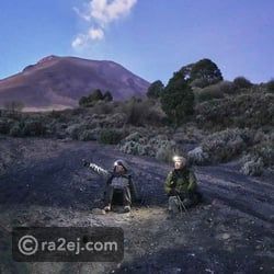 إندونيسيا ترفع مستوى التحذير من بركان جبل بور ني تيلونج