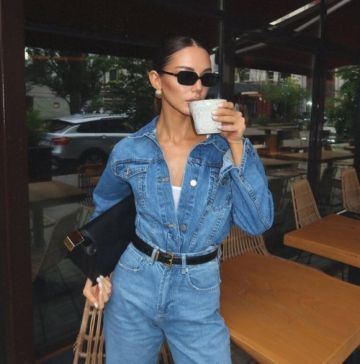 الدنيم المونوكروم لا يغيب عن الساحة حتى في الشتاء! الدنيم المونوكروم لا يغيب عن الساحة حتى في الشتاء!