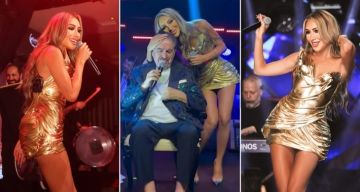 مايا دياب تغني مع الأسطورة التركية إبراهيم تاتليس في أسطنبول