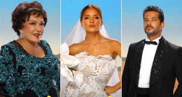 بفستان زفاف وبدل وفساتين سهرة ... صور بوسترات فيلم جوازة ولا جنازة