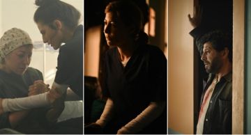 رمضان 2026 - الصور الأولى من مسلسل تحت الحصار لمنة شلبي وإياد نصار