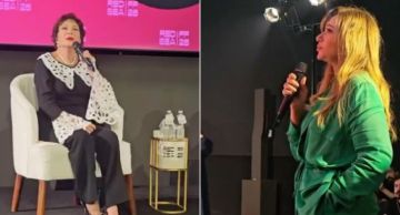 فيديو - ليلى علوي في ندوة لبلبة بمهرجان البحر الأحمر السينمائي: إنت ممثلة شاملة بكل المقاييس