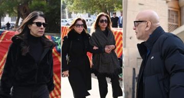 وزير الثقافة وإلهام شاهين وليلى علوي وبسمة وخيري بشارة يتقدمون جنازة المخرج الكبير داود عبد السيد