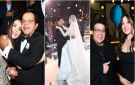 أحمد السقا وعلاء مرسي ونرمين الفقي ومي سليم في حفل زفاف ابنة محمد هنيدي