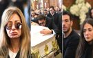 انهيار هاني رمزي في جنازة والدته ... وزير الثقافة وليلى علوي وإلهام شاهين ودنيا سمير غانم بين المشيعين
