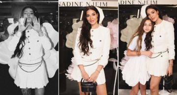 شرطة_الموضة: نادين نسيب نجيم بتنورة قصيرة وبليزر أبيض وحقيبة من Saint Laurent في افتتاح متجرها لمستحضرات التجميل سعر إطلالتها 138 ألف جنيه شرطة_الموضة: نادين نسيب نجيم بتنورة قصيرة وبليزر أبيض وحقيبة من Saint Laurent في افتتاح متجرها لمستحضرات التجميل سعر إطلالتها 138 ألف جنيه