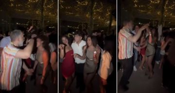 رقص ناهد السباعي ومحمد شاهين على أغنية شوقنا لـ عمرو دياب