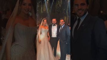 جورج وسوف يحتفل بزفاف نجله حاتم بحضور النجوم (فيديو)