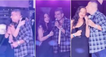 عمرو دياب بعد اعتذار ابنته جانا على عدم الغناء معه: متعلمة برا مش زي حالاتنا في مصر - فيديو عمرو دياب بعد اعتذار ابنته جانا على عدم الغناء معه: متعلمة برا مش زي حالاتنا في مصر - فيديو