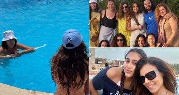 ناهد السباعي تحتفل بشم النسيم مع أسرتها بحضور رانيا فريد شوقي وآية سماحة