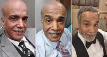 حسين فهمي وأحمد السقا وليلى علوي ويسرا ومحمد هنيدي من بينهم ... مواقع التواصل تكتسي بصور سليمان عيد ونعي النجوم له