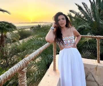 ناهد السباعي تختار هذا المكان لإجازتها ناهد السباعي تختار هذا المكان لإجازتها