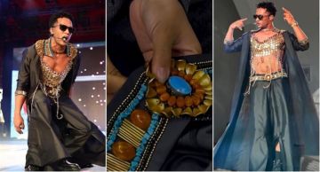  شرطة_الموضة: تفاصيل إطلالة محمد رمضان المثيرة للجدل في أمريكا ... مصنوع في 226 ساعة ومن 5789 حجر