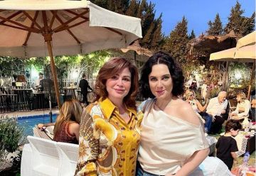 إلهام شاهين تدعم سلاف فواخرجي والأخيرة ترد (فيديو وصور)