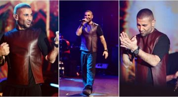  شرطة_الموضة: أحمد سعد بإطلالة كاجوال في حفله بدبي ... الساعة والـ Vest سعرهما 920 ألف جنيه