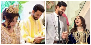 فاطمة الزهراء بلدي وحمزة الفاضلي يدخلان القفص الذهبي