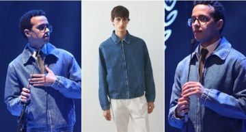  شرطة_الموضة: طه دسوقي بإطلالة Smart Casual في مهرجان الاسكندرية ... جاكيت جينز سعره في متناول الأيدي