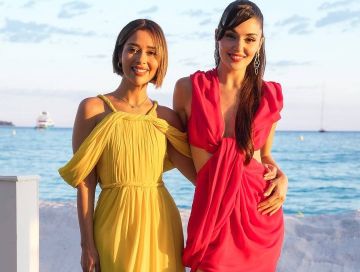 إطلالات حيوية تجمع هاندا أرتشيل وبلقيس في مهرجان كان السينمائي إطلالات حيوية تجمع هاندا أرتشيل وبلقيس في مهرجان كان السينمائي