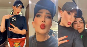 غادة عبد الرازق تحتفل بانتهاء تصوير أحدث أفلامها السينمائية