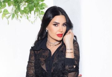 الشيفون والورود يميزان أحدث إطلالات سيرين عبد النور