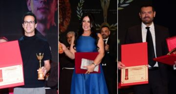 منى زكي وعمرو يوسف وطه دسوقي من بينهم ... مهرجان المركز الكاثوليكي للسينما يختتم فعالياته بتكريم النجوم