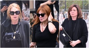 يسرا ومنة شلبي وإلهام شاهين ومدحت العدل يواسون كارول سماحة في جنازة زوجها وليد مصطفى يسرا ومنة شلبي وإلهام شاهين ومدحت العدل يواسون كارول سماحة في جنازة زوجها وليد مصطفى