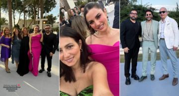 درة ويسرا ومنى زكي وأحمد حلمي وعمرو يوسف وكندة علوش من بينهم ... نجوم الفن في حفل زفاف أمينة خليل والمصور أحمد زعتر