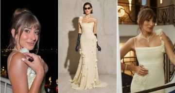  شرطة_الموضة: أمينة خليل بفستان أصفر بسيط في مهرجان كان ... سعره 189 ألف جنيه