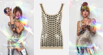  شرطة_الموضة: ميريام فارس تختار بلوزة بتفاصيل معدنية للاحتفال بعيد ميلادها ... سعرها 61 ألف جنيه