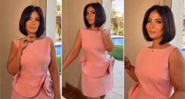 شرطة_الموضة: منى زكي بفستان وردي قصير في حفل زفاف أمينة خليل سعره 82 ألف جنيه شرطة_الموضة: منى زكي بفستان وردي قصير في حفل زفاف أمينة خليل سعره 82 ألف جنيه