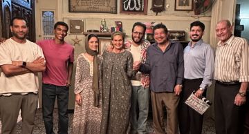 الصور الأولى من كواليس فيلم بنات فاتن لـ يسرا وباسم سمرة وهدى المفتي