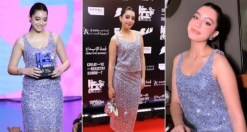  شرطة_الموضة: ياسمينا العبد بإطلالة لامعة ... سعرها 33 ألف جنيه