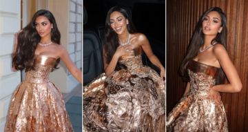  شرطة_الموضة: نور الغندور بفستان الأميرات في آخر أيام مهرجان كان أجرت تعديلا بسيطا عليه