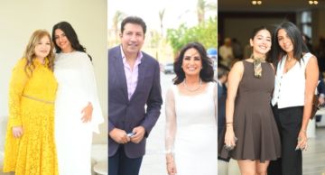 هاني رمزي ومايان السيد وعبير منير من بينهم ... أمل رزق تحتفل بعقد قران ابنتها هيا بحضور النجوم هاني رمزي ومايان السيد وعبير منير من بينهم ... أمل رزق تحتفل بعقد قران ابنتها هيا بحضور النجوم