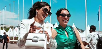 إلهام علي وسارة طيبة إطلالات بألوان الوطن في مهرجان كان السينمائي 2025