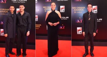 ياسمين عبد العزيز وطه دسوقي وأحمد مالك وحسن مالك من بينهم ... النجوم في حفل توزيع جوائز كأس إنرجي للدراما 