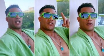 فيديو - محمد رمضان يكشف عن مقطع من الجو حلو : أنا بيختي في نص البحر أنا وهي بس تالتنا شيطان فيديو - محمد رمضان يكشف عن مقطع من الجو حلو : أنا بيختي في نص البحر أنا وهي بس تالتنا شيطان