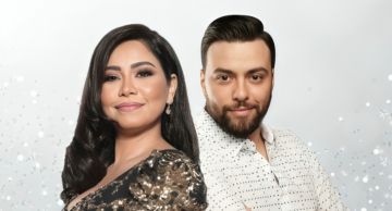 فيديو - مدين وتامر حسين يحتفلان بـ مازال عالبال دعما لشيرين بعد تصفية الخلاف مع روتانا .. ومدين يلقبها بـ Miss Guinness 