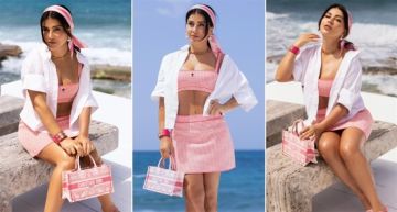 جومانا مراد بكروب توب وتنورة قصيرة في جلسة تصوير على شاطئ البحر جومانا مراد بكروب توب وتنورة قصيرة في جلسة تصوير على شاطئ البحر